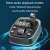 Car Voltage Display Fast Charger Subwoofer MP3 Bluetooth Player